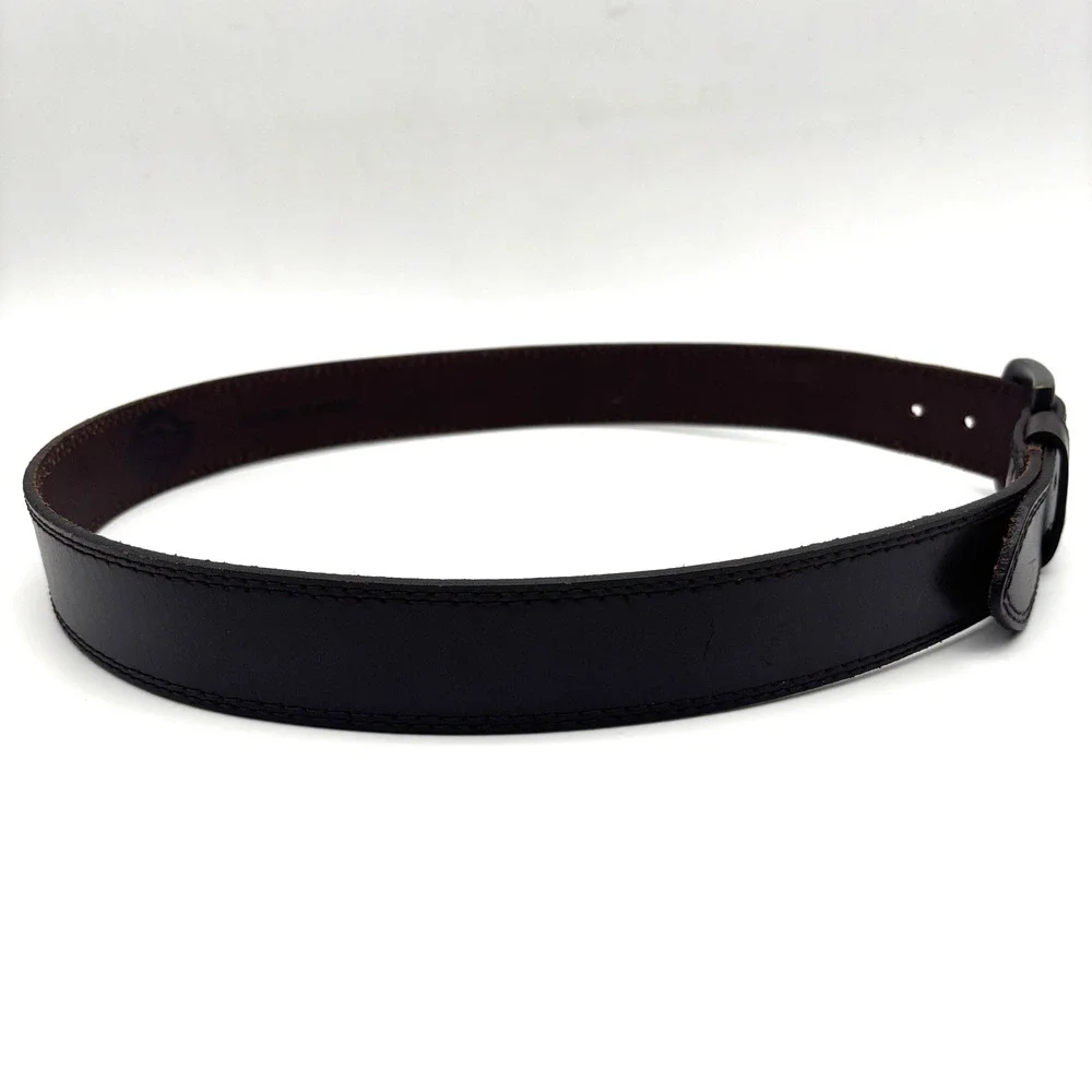 Dickies 11DI02F9 Brown Full Grain Genuine Leather Men's Belt 36 35-39